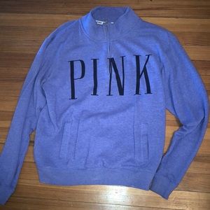 Victoria’s Secret PINK Purple Quarter zip